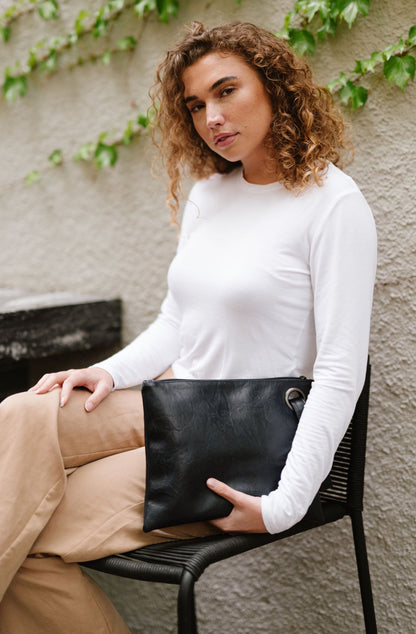 Alexa Oversized Clutch - Final Sale