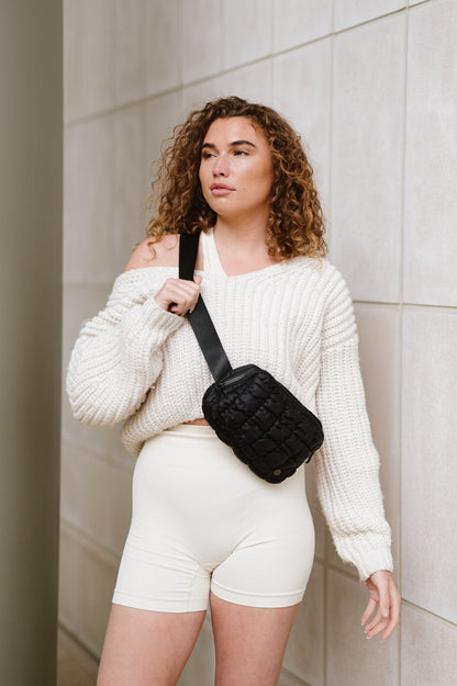 Atlas Quilted Belt Bag - Final Sale