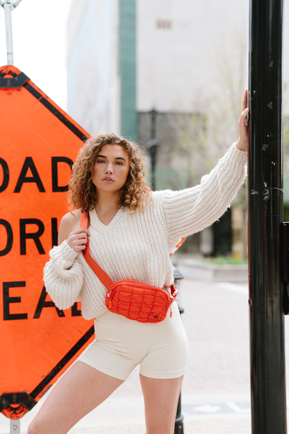 Atlas Quilted Belt Bag - Final Sale