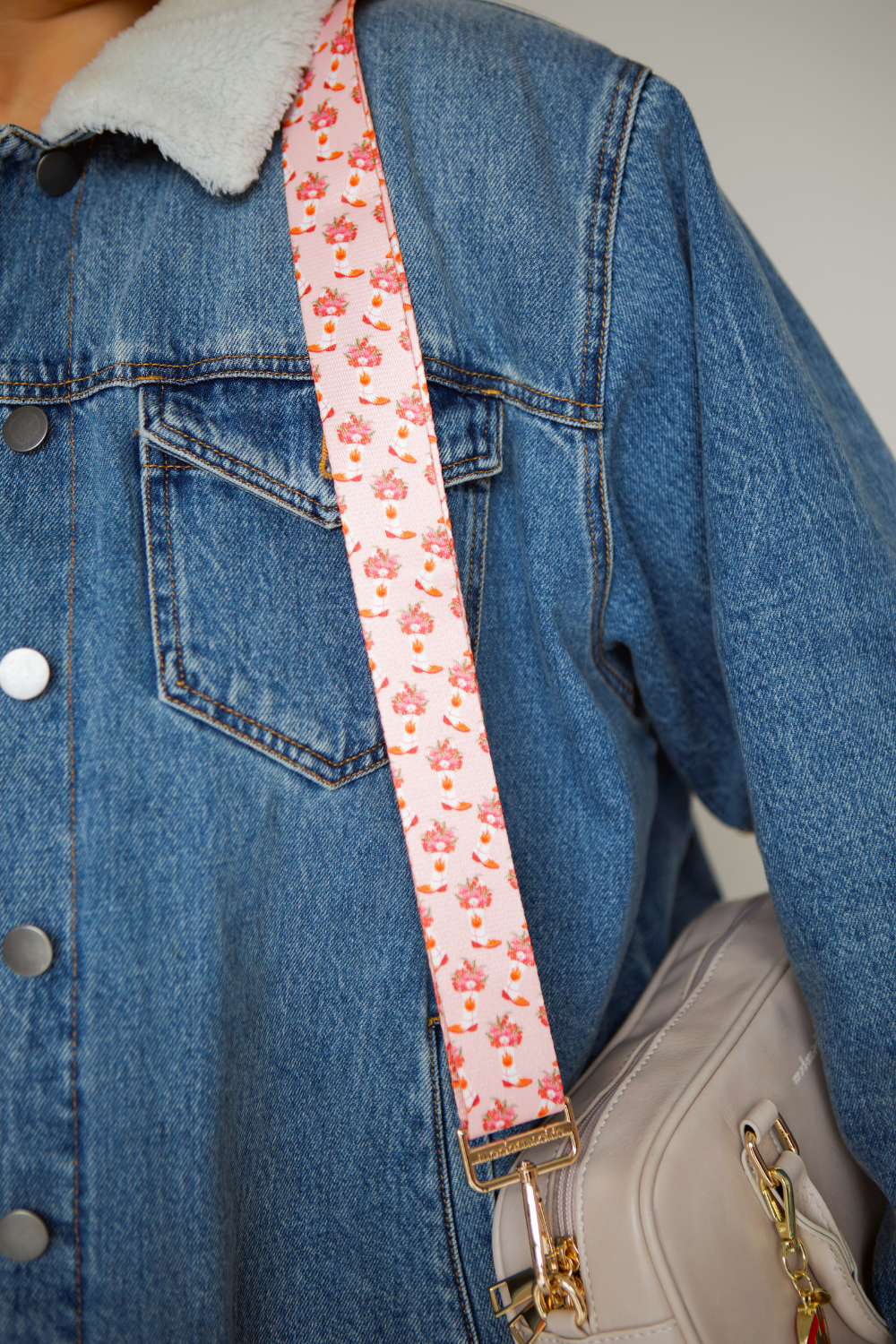 I <3 Cowboys Adjustable Bag Strap