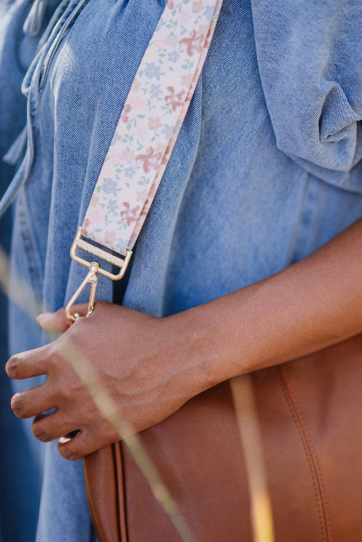 Boho Blooms Adjustable Bag Strap