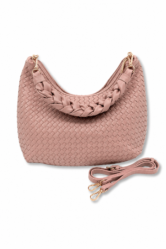 KellyRose Woven Convertible Shoulder Bag