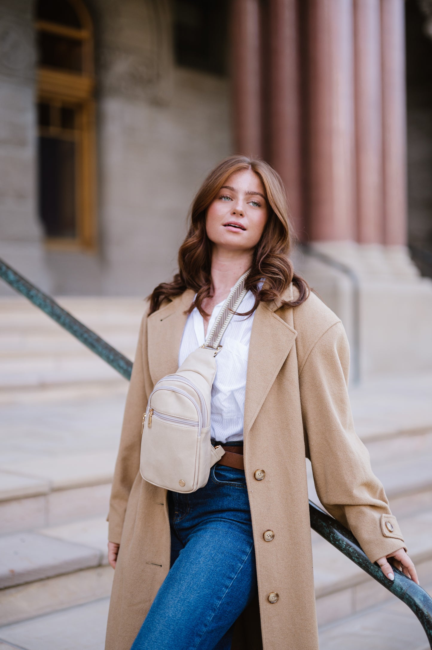 Sunnie Shimmer Woven Adjustable Bag Strap