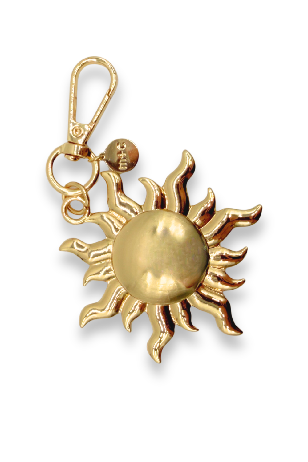 Modern + Chic See the Light Charm – Bag Charm for Purses on a white background.