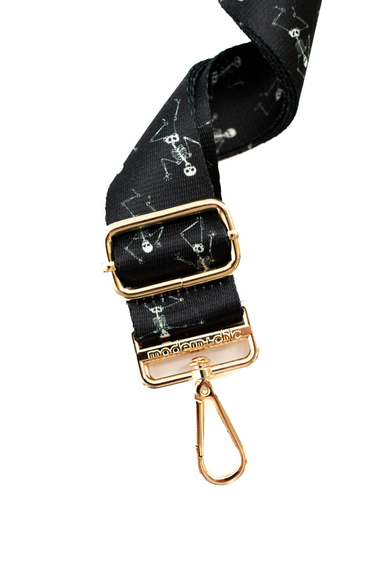 Spooky Skelly Adjustable Bag Strap