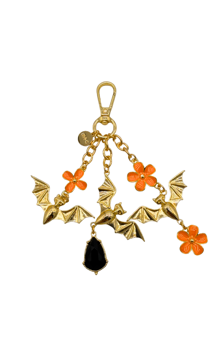 Twilight Bloom Bag Charm