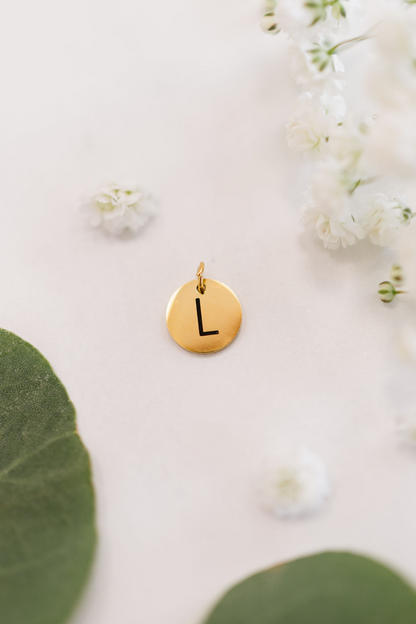 Initial Necklace Charms