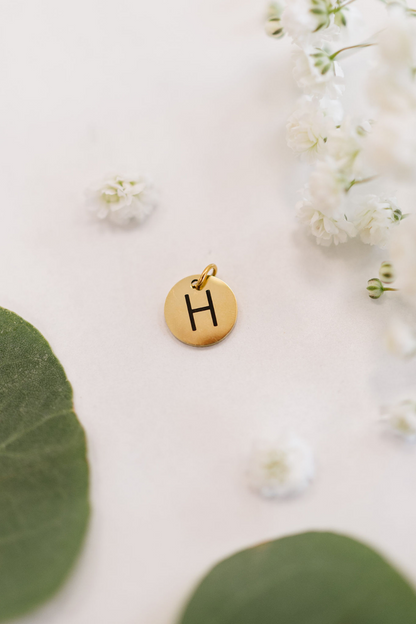 Initial Necklace Charms