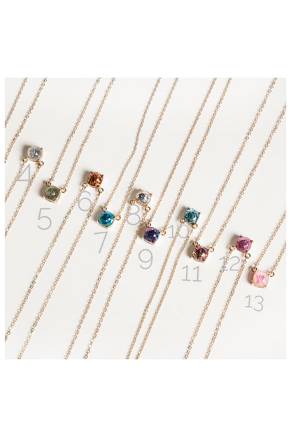 Glitter Pendant Necklace - Final Sale