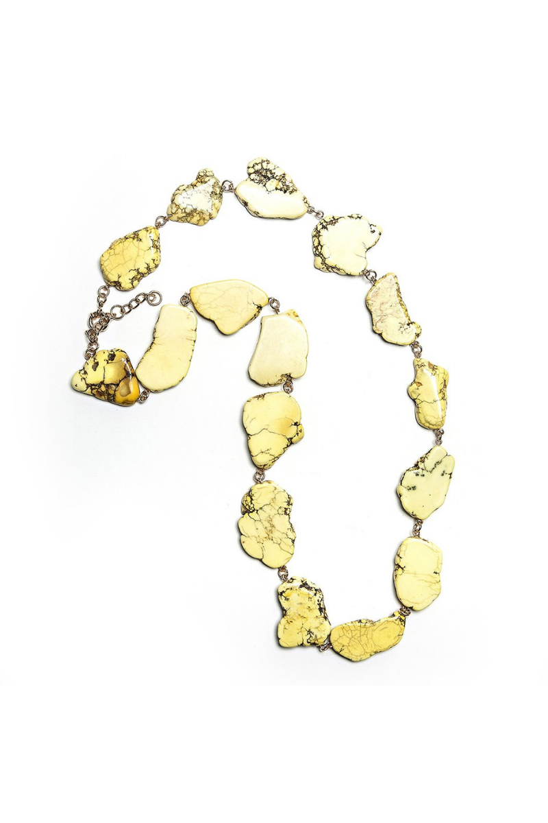 Evelyn Natural Stone Necklace - Final Sale