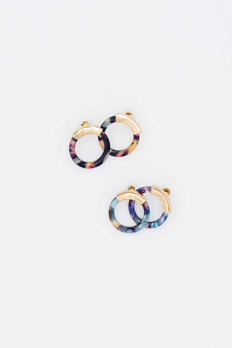 Julia Circle Studs