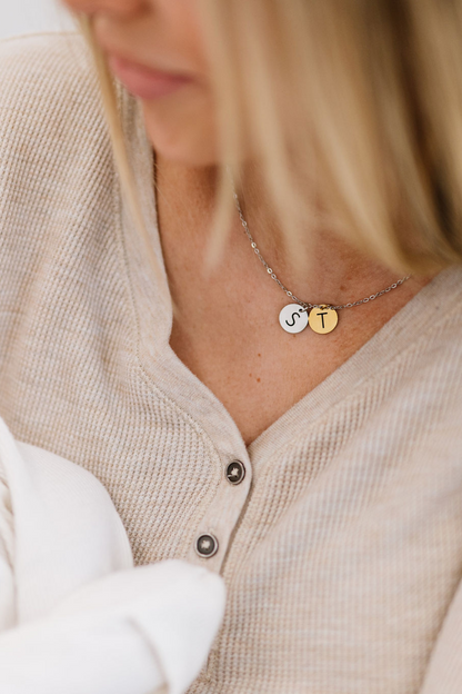 Initial Necklace Charms