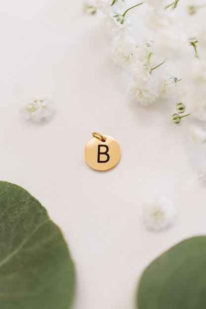Initial Necklace Charms