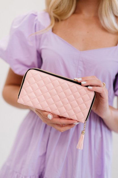 Zara Quilted Wallet - Final Sale