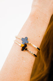 Kate Flower Bangle - Final Sale