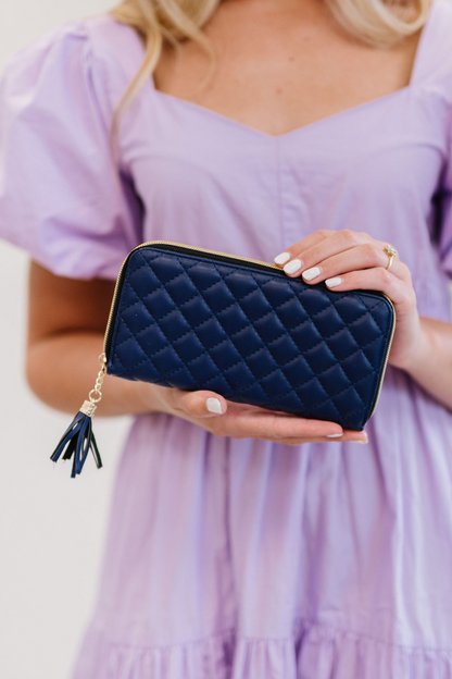Zara Quilted Wallet - Final Sale