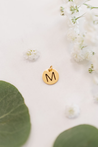 Initial Necklace Charms