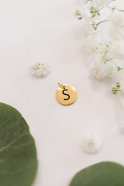 Initial Necklace Charms
