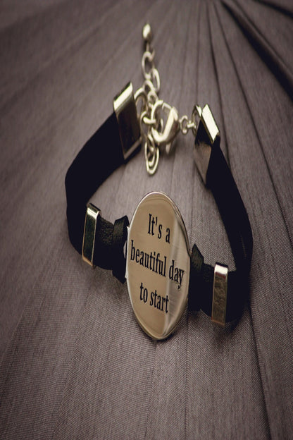 Be Inspired- Inspirational Stamped Steel Bracelets - Final Sale