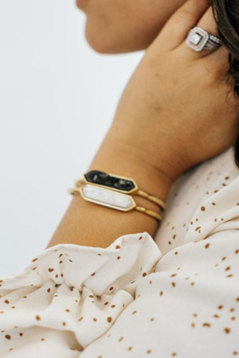 Daphne Druzy Cuff Bracelet - Final Sale