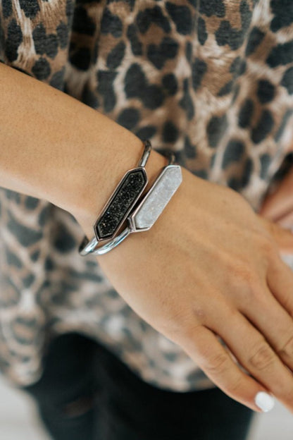 Daphne Druzy Cuff Bracelet - Final Sale