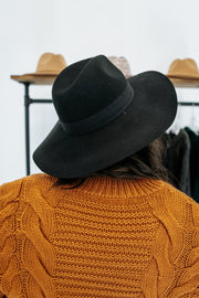 sienna floppy wool hat - final sale