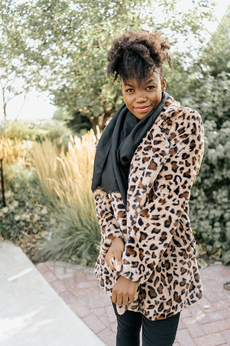 Lakynn Leopard Coat - Final Sale