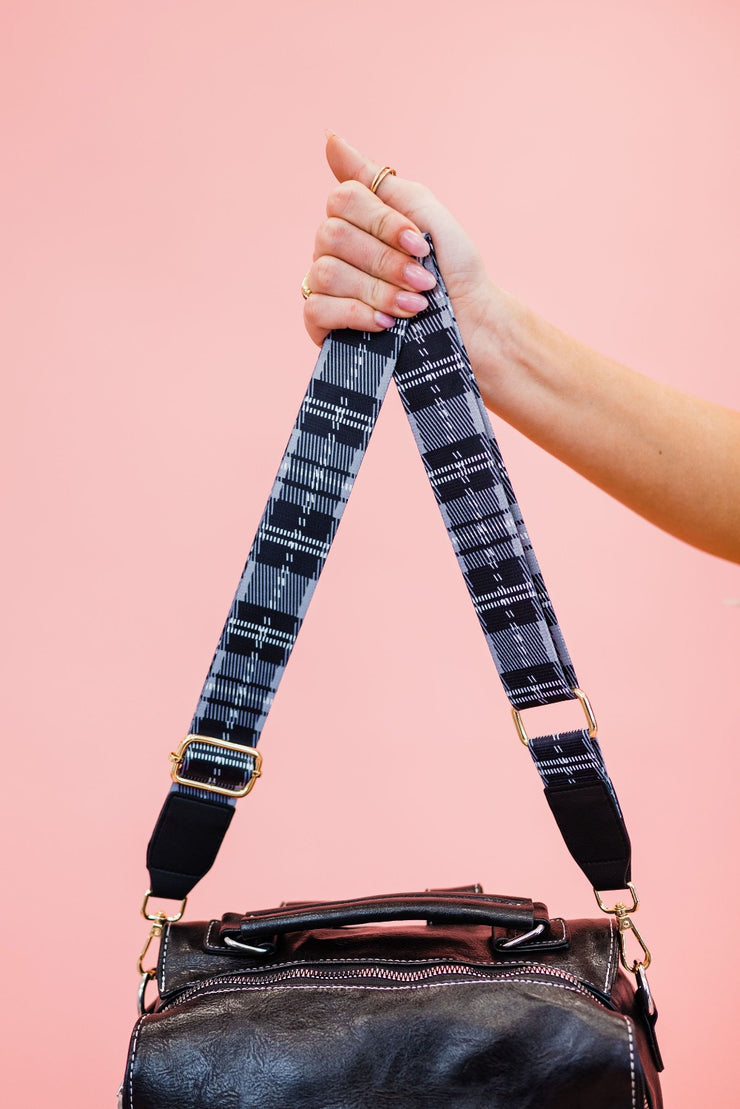 Raquel Plaid Adjustable Bag Strap
