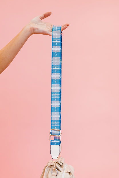 Raquel Plaid Adjustable Bag Strap