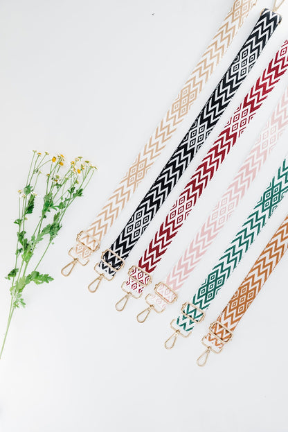 Jaelynn Chevron Adjustable Bag Strap