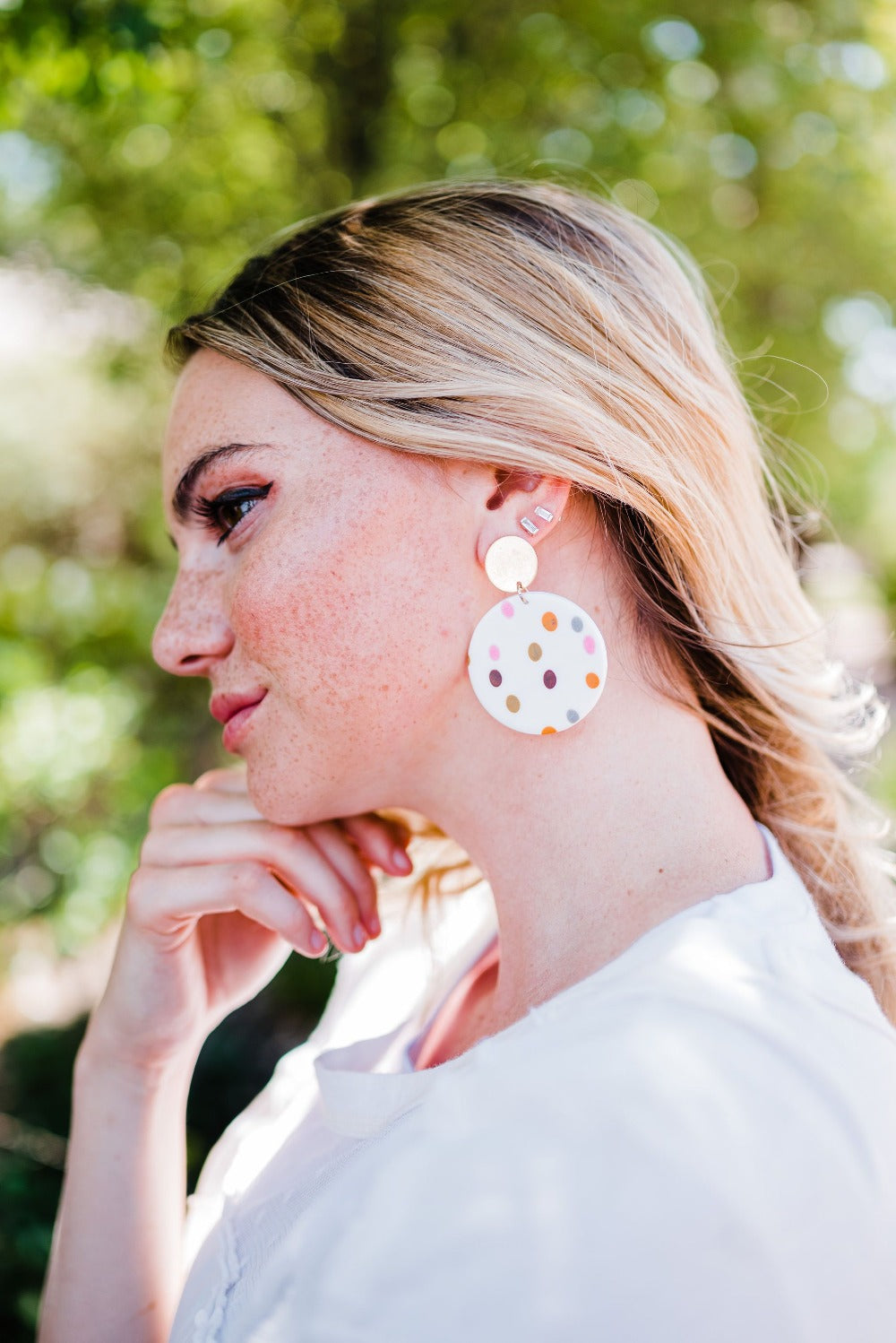 gigi clay earrings