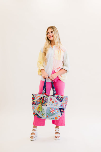 Arden Oversized Tote - Final Sale