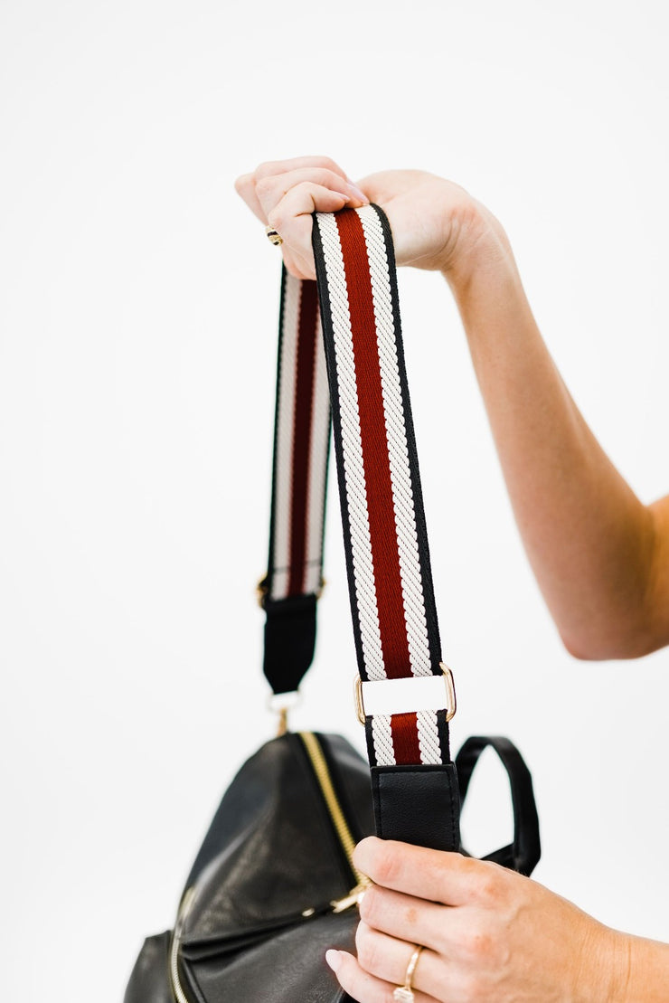 Vera Striped Adjustable Bag Strap