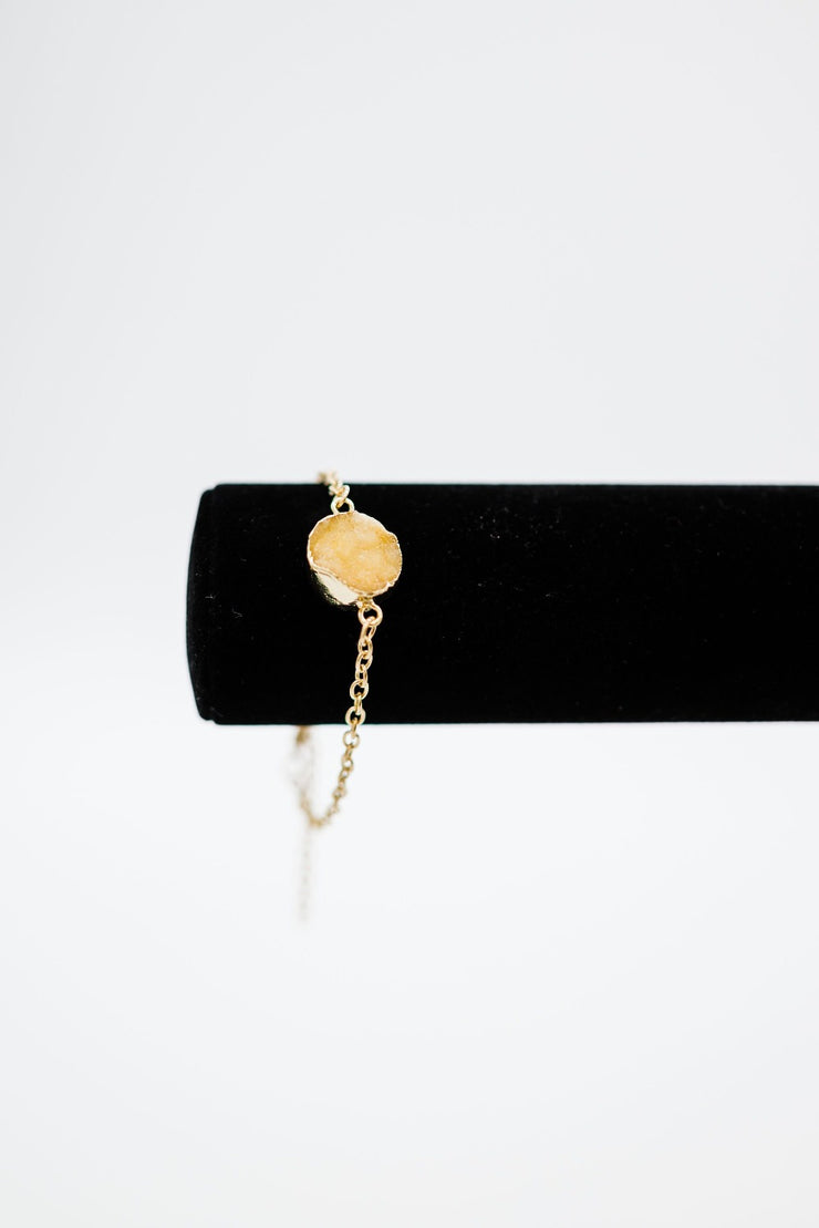 Ariella Druzy Stone Bracelet - Final Sale