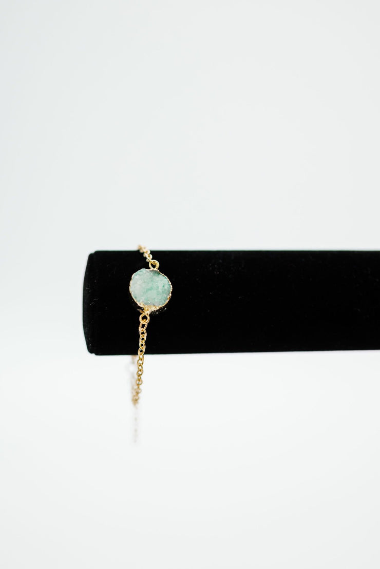 Ariella Druzy Stone Bracelet - Final Sale