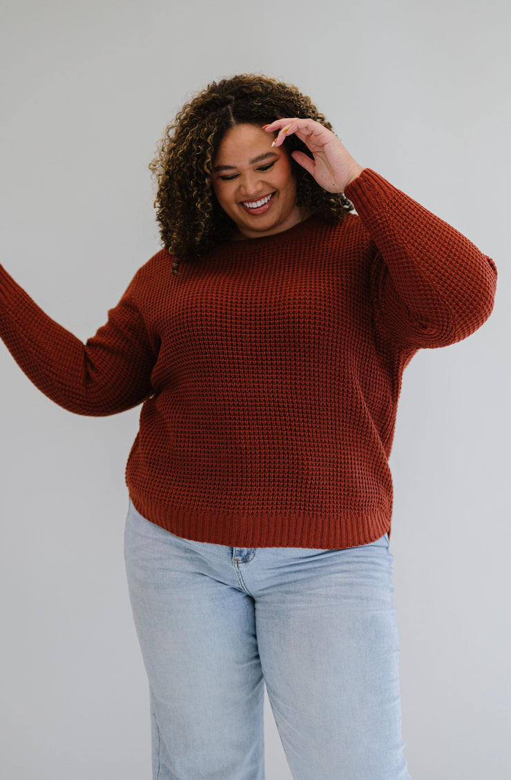 Heather Sweater - Extended Sizing - Final Sale