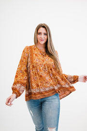 daphne blouse - final sale