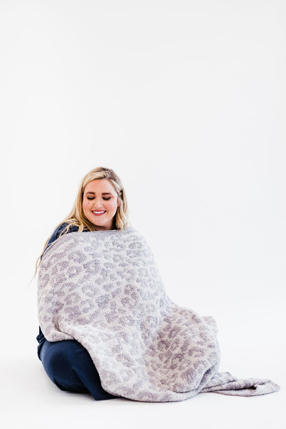 Luxe Leopard Blanket - Final Sale