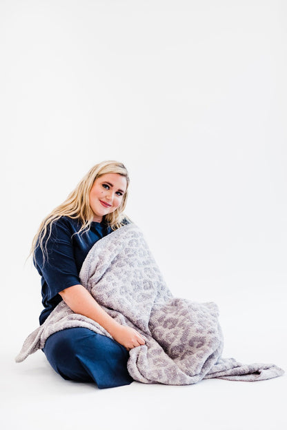 Luxe Leopard Blanket - Final Sale