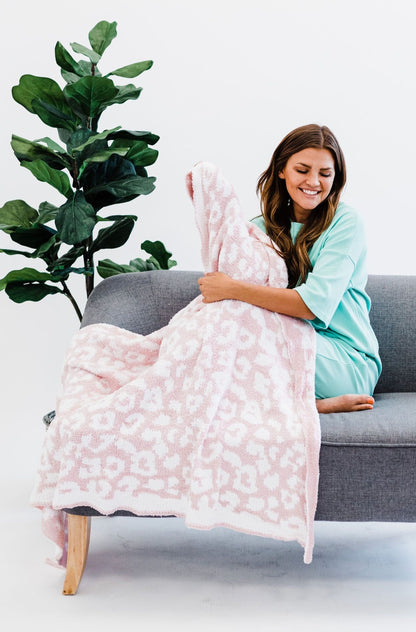 Luxe Leopard Blanket - Final Sale