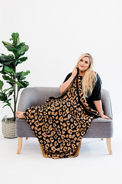 Luxe Leopard Blanket - Final Sale