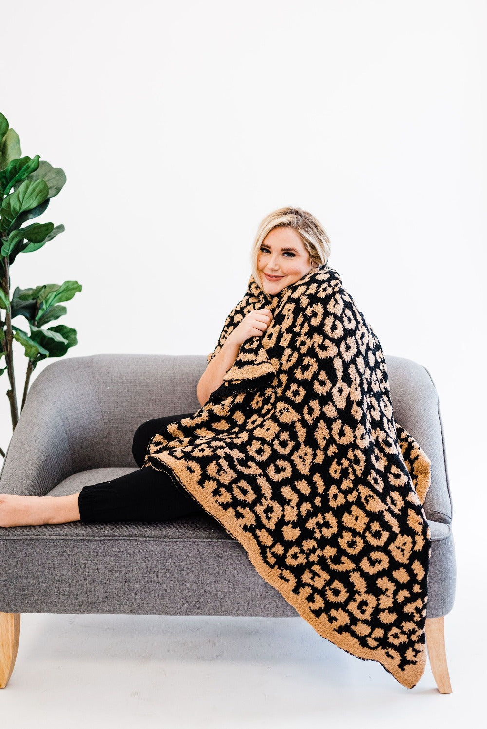 Luxe Leopard Blanket - Final Sale