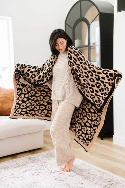 Luxe Leopard Blanket - Final Sale