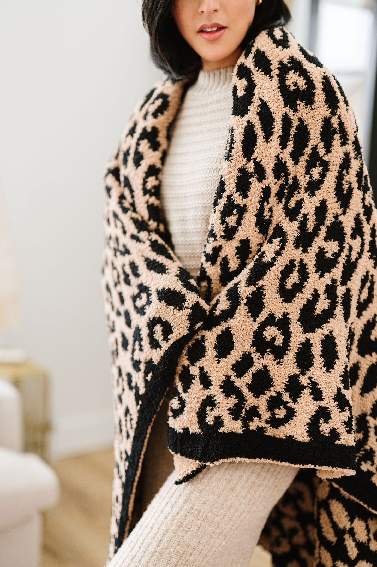 Luxe Leopard Blanket - Final Sale