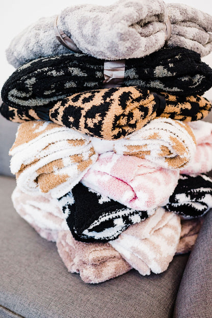 Luxe Leopard Blanket - Final Sale