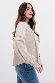 terran lace top - final sale