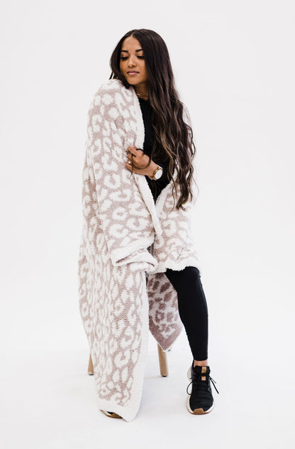 Luxe Leopard Blanket - Final Sale