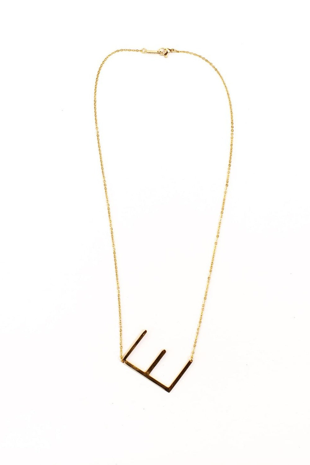 maran initial necklaces