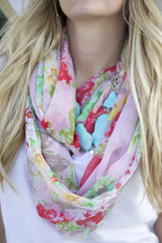 Spring Floral Scarves - Final Sale