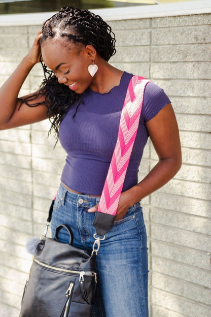 Camila Handmade Woven Bag Strap - Final Sale